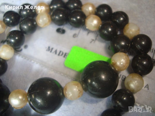 СТАР ПЕРЛЕН ТИП РЕТРО ВИНТИДЖ ГЕРДАН КОЛИЕ НАКИТ 31350, снимка 6 - Антикварни и старинни предмети - 38066915