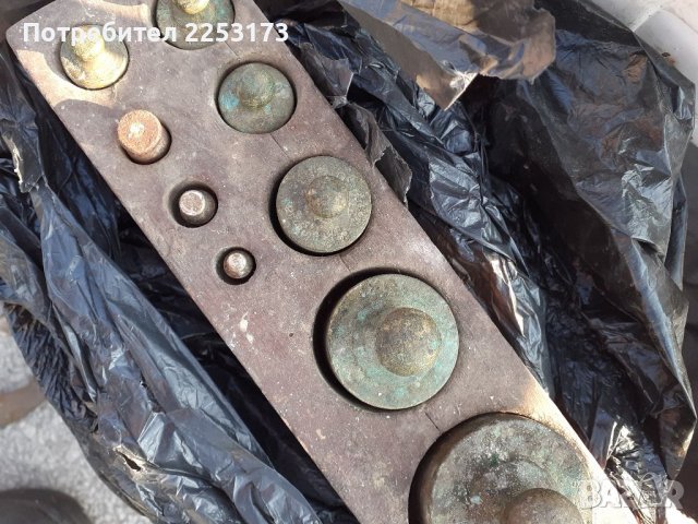 Кантар с тежести бронз, снимка 3 - Декорация за дома - 39133448