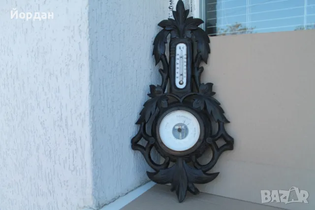 Барометър с термометър 