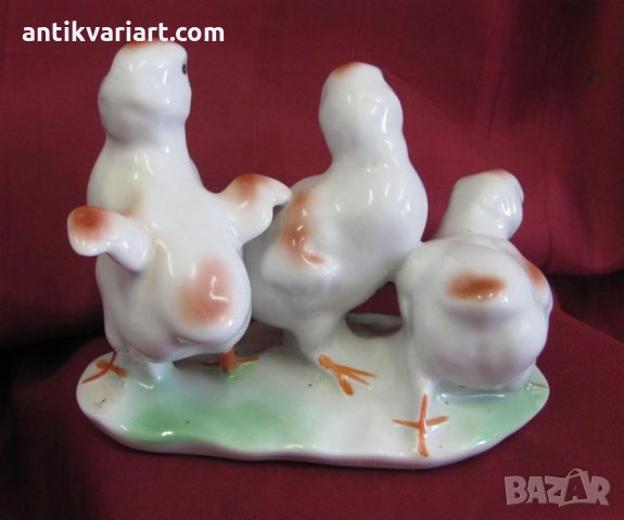 Винтич Порцеланова Фигурка Маркирана, снимка 3 - Антикварни и старинни предмети - 31663741
