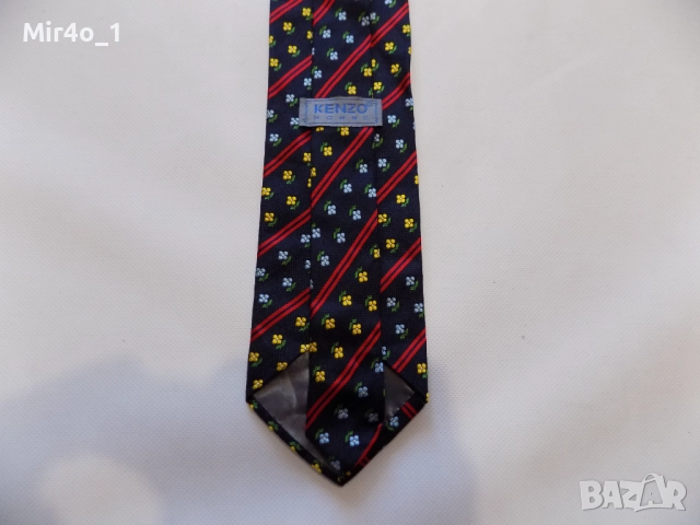 вратовръзка kenzo homme папионка мъжка оригинална копринена, снимка 3 - Други - 49822022