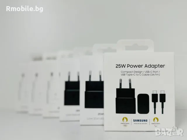 100% Оригинал Зарядно за SAMSUNG 25W 220v Super Fast Charger