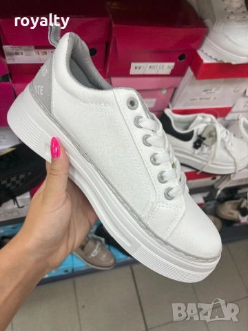 Бели дамски маратонки , снимка 6 - Маратонки - 51723024