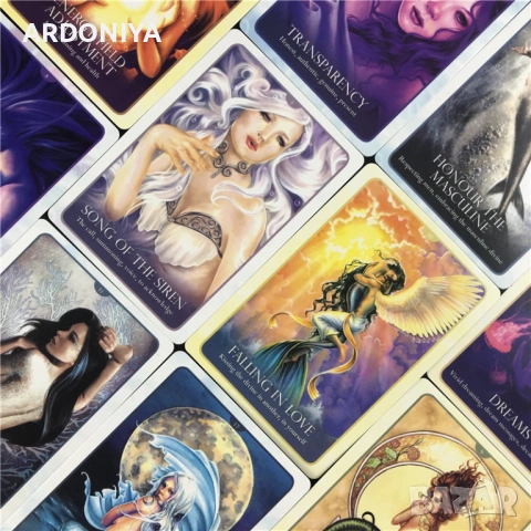 Oracle of the Mermaids - карти оракул, снимка 6 - Езотерика - 54161370