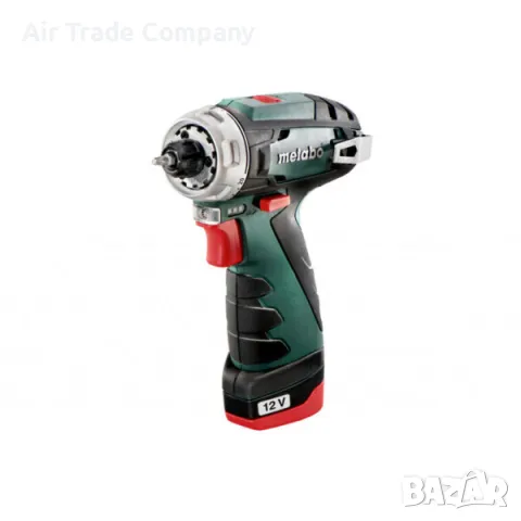 Акумулаторен винтоверт Metabo POWERMAXX BS BASIC 12 V, 34Nm, 2 батерии, снимка 6 - Винтоверти - 49994955