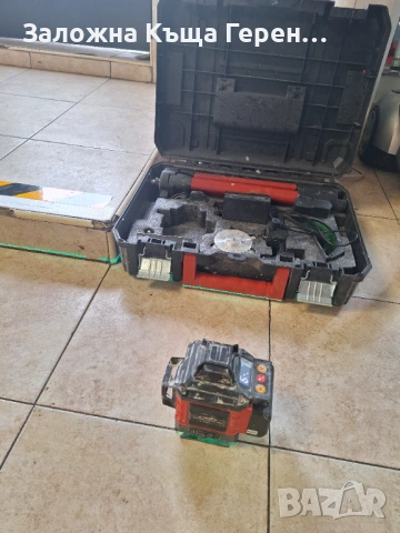 Лазарен нивелир Elefant E40T, снимка 3 - Куфари с инструменти - 53044565