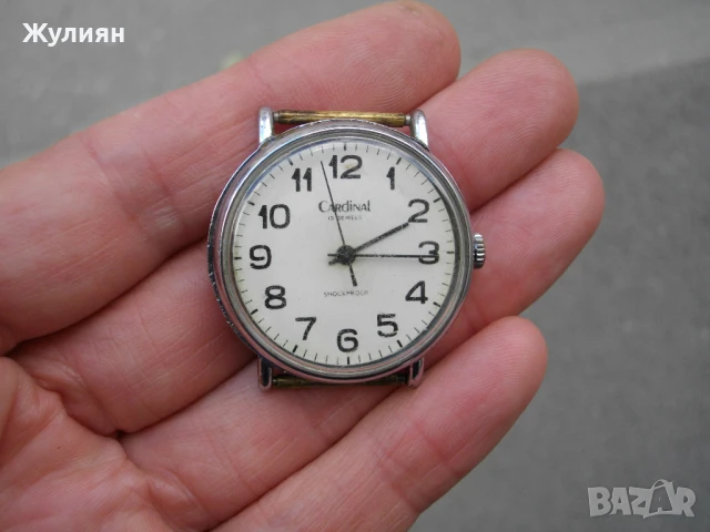 КОЛЕКЦИОНЕРСКИ ЧАСОВНИК РАКЕТА RAKETA CARDINAL 19 JEWELS , снимка 3 - Антикварни и старинни предмети - 50504608