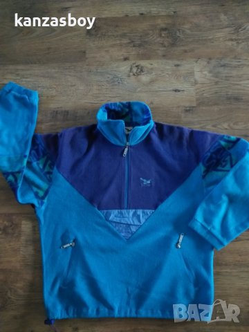 SALEWA VINTAGE FLEECE HALF ZIP MEDIUM - страхотен мъжки полар Л, снимка 5 - Спортни дрехи, екипи - 42797778