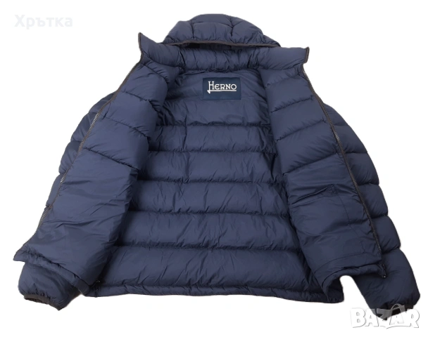 Herno Super Matt Bomber - Оригинално мъжко зимно яке размер 50 / M, снимка 10 - Якета - 53125666