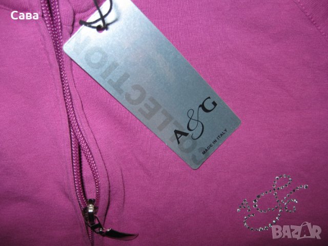 Спортно горнище A&G COLL.  дамско,5-6ХЛ, снимка 4 - Спортни екипи - 36914646