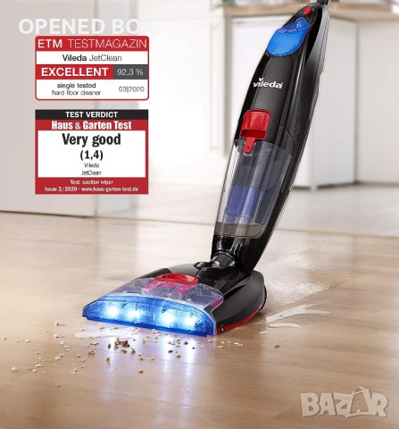 Вертикална перяща прахосмукачка Vileda, Капацитет 0,640л, 400W, снимка 2 - Прахосмукачки - 42055101