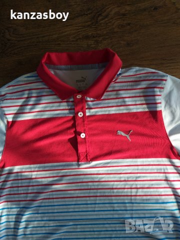 puma golf - страхотна мъжка тениска КАТО НОВА, снимка 2 - Тениски - 36991214