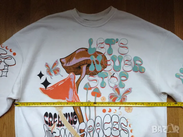 Bershka Oversized - суичър Аниме, снимка 5 - Суичъри - 49154949