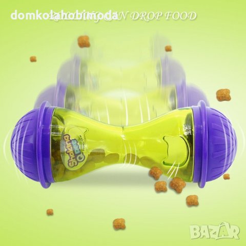 Играчка за куче или коте Търкалящ се контейнер с награди, снимка 4 - За котки - 39932062