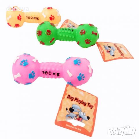 1781 Писукаща гумена играчка за куче гиричка с лапички, снимка 2 - За кучета - 30770797