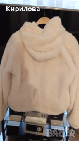 Дамско кожено късо палто, снимка 2 - Палта, манта - 53077154