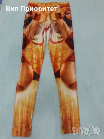 Златен клин с мадама и жезъл. ефектен принт. Дълъг , еластичен, елегантен. , снимка 14 - Клинове - 37408164