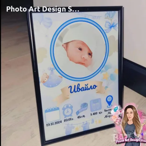 ~•°Бебешка визитка°•~, снимка 2 - Други - 48620748