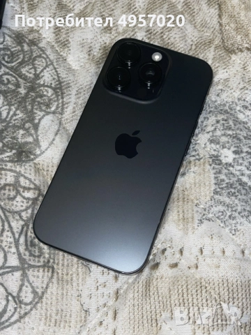 iPhone 16 Pro 128GB Black Titanium 🖤 | 92% Battery | Без ремонти, снимка 4 - Apple iPhone - 56184999