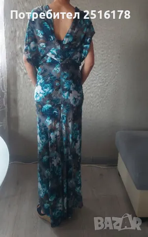 Невероятна дълга рокля!!!, снимка 3 - Рокли - 49490277