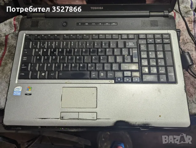 Лаптоп Toshiba satellite L350, снимка 5 - Части за лаптопи - 48744472