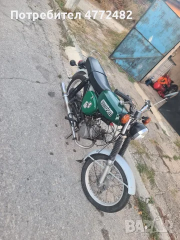 simson s50 тъмно зелен, снимка 2 - Мотоциклети и мототехника - 56006910
