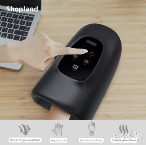 Шиацу масажор за длани, снимка 3 - Масажори - 50480057