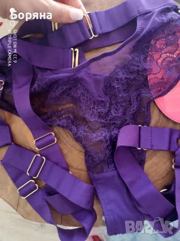 Промо - Hunkemöller нов с етикети комплект сутиен и стринг с жартиер, снимка 15 - Бельо - 49223741