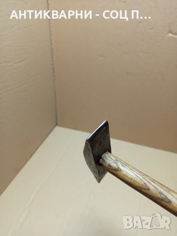 Соц Старо Ръчно Ковано Руско Чукче Чук За Клепане На Коси., снимка 6 - Антикварни и старинни предмети - 51044728