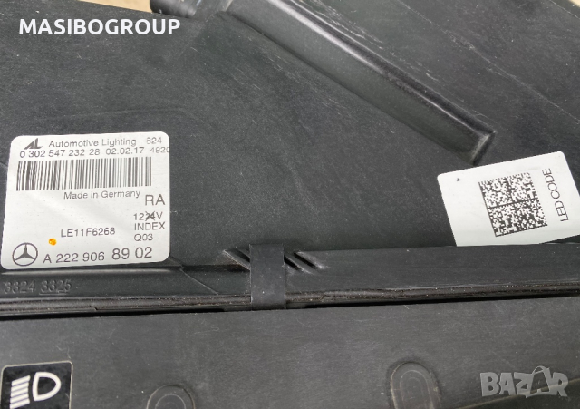 Фарове Led фар за Мерцедес S222 Mercedes S-класа W222,USA, снимка 9 - Части - 44650344