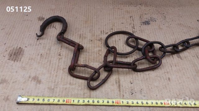комплект ковани възрожденски белезници, пранги, окови , снимка 6 - Антикварни и старинни предмети - 37677240