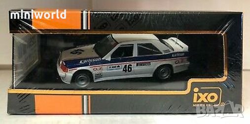 Mercedes 190E 2.3-16V ETCC 1986 - мащаб 1:43 на IXO моделът е нов в PVC дисплей-кейс, снимка 2 - Колекции - 29677410