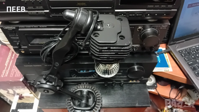 Индустриална лампа, снимка 5 - Антикварни и старинни предмети - 54333110