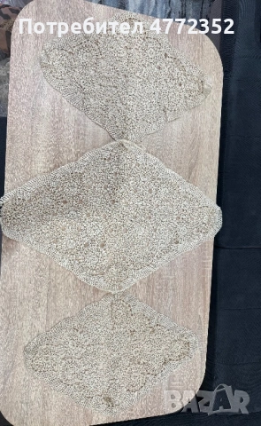 Ръчно плетени карета , снимка 4 - Покривки за маси - 53955517