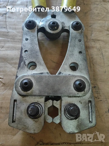 Кербовъчни клещи Klauke кримпващи, снимка 5 - Клещи - 50779837