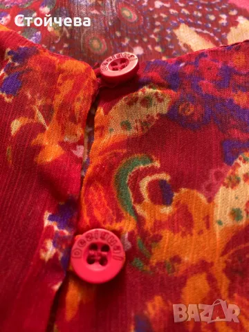 Десигуал лятна прозрачна блуза, снимка 3 - Блузи с дълъг ръкав и пуловери - 47837726