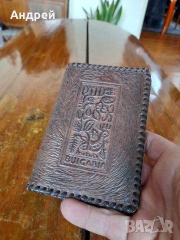 Стара кожена папка #5, снимка 2 - Антикварни и старинни предмети - 39385268