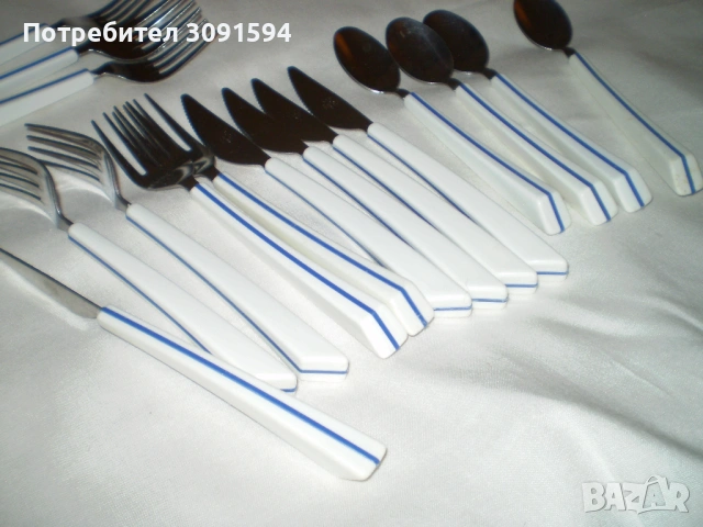 Винтидж прибори зППрибори  хранене от авиокомпания от 80-те години на миналия век, снимка 4 - Прибори за хранене, готвене и сервиране - 53010714