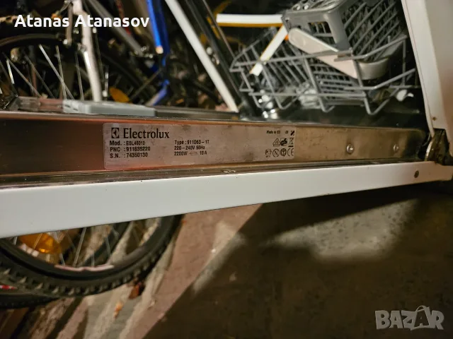 Electrolux съдомиялна за вграждане 45 см използвана, снимка 5 - Съдомиялни - 56158016