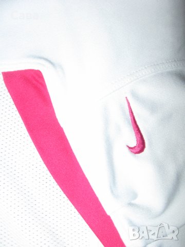 Тениски NIKE  дамски,С-М  /бяла,електрикова/, снимка 5 - Спортни екипи - 37099571