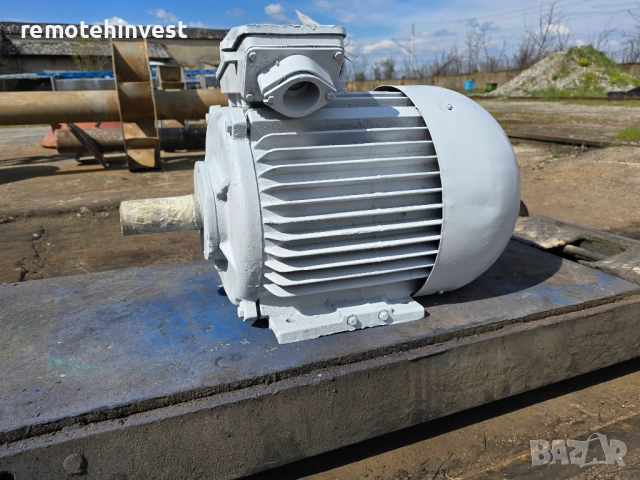 Асинхронен Ел. Двигател / Електромотор - 22квт / 1480 / 985 об.мин, снимка 4 - Електродвигатели - 52035775