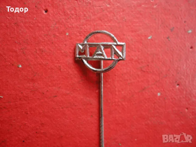 Автобусен знак значка MAN, снимка 2 - Колекции - 50267768