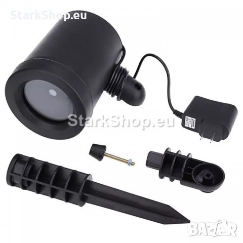 Лазерен коледен прожектор – StarShower, снимка 3 - Прожектори - 30873861