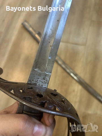 Швейцарска Сабя Нож Щик, снимка 5 - Антикварни и старинни предмети - 55817129