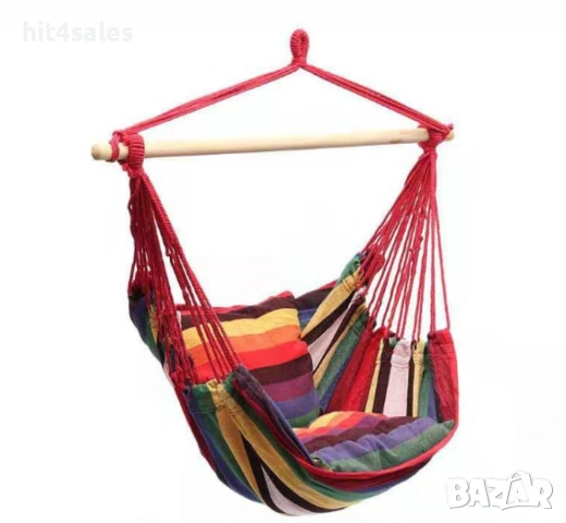 ПРОМОЦИЯ  - Голям хамак с въжета. Издръжливост до 150 кг.