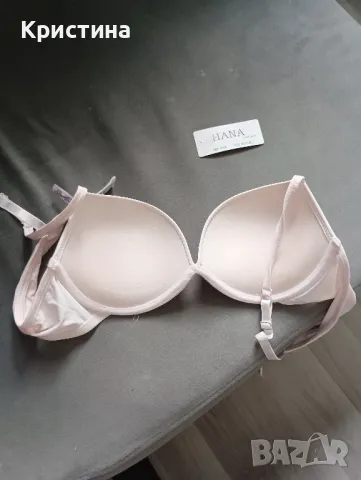 Чисто нов бебешко розов сутиен! Чашка B 48/110!, снимка 3 - Бельо - 48343540