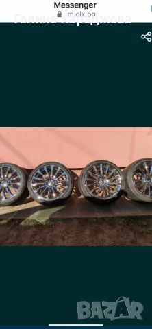 Mercedes Оригинални джанти 20” хромирани+гуми, снимка 11 - Автомобили и джипове - 49790565