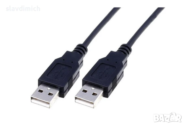НОВ кабел удължител  USB 2.0 M-M 5M 