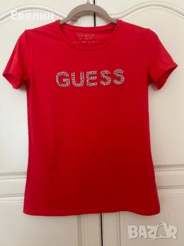 Дамска тениска guess, снимка 4 - Тениски - 51491132