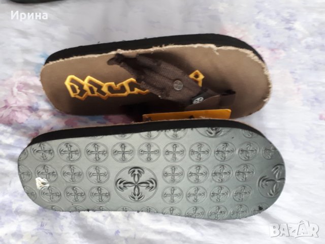 Джапанки от плат 41 номер , снимка 2 - Джапанки - 29234336